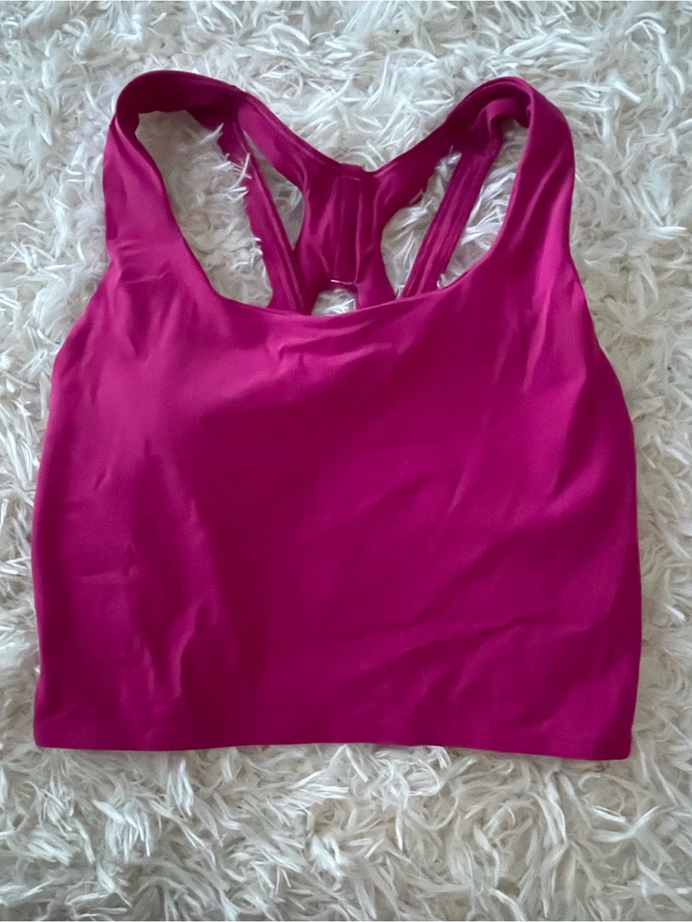 lululemon athletica Magenta Racerback Sports Bra
